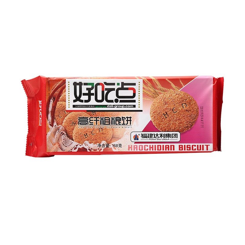 达利园好吃点高纤粗粮饼168g饼干好吃-苏宁易购