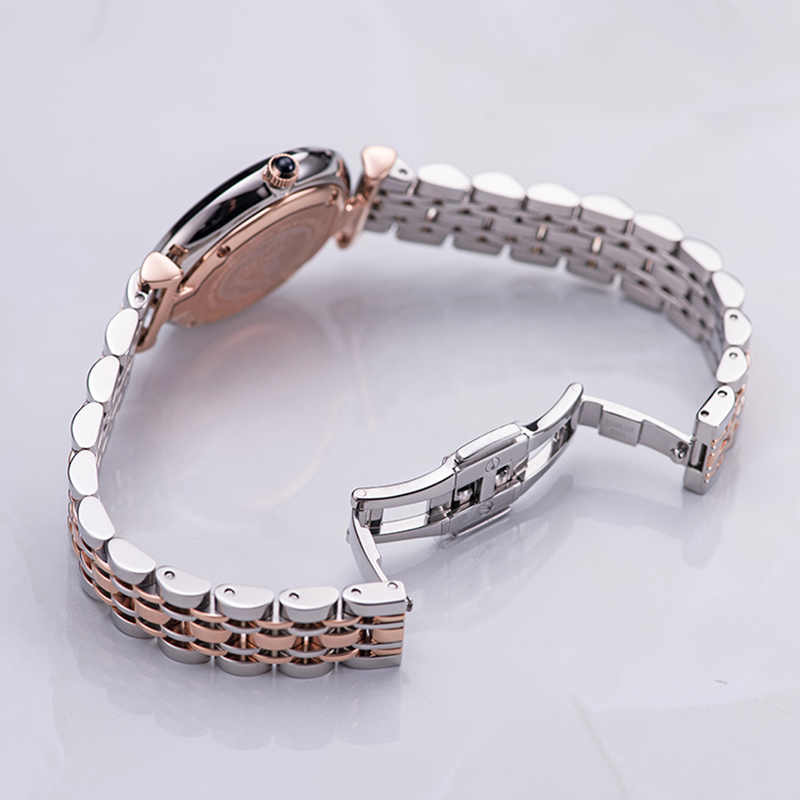 emporioarmani阿玛尼满天星手表石英表女盘镶钻腕表时尚百搭情人节