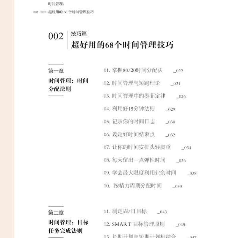 [醉染正版]时间管理 **好用的68个时间管理技巧 和时间做朋友逻辑思维成功学自我实现管理青春心灵与修养成功励志自控力时高清大图