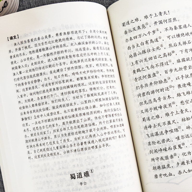 唐诗三百首+宋词三百首 [正版]唐诗三百首 宋词三百首 全集完整版无删减300首 带注释译文赏析附插图 中国传统文化国学
