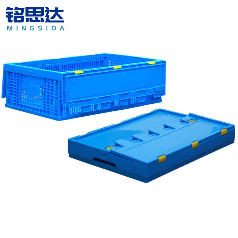 铭思达折叠周转筐含盖600*400*180mm个高清大图