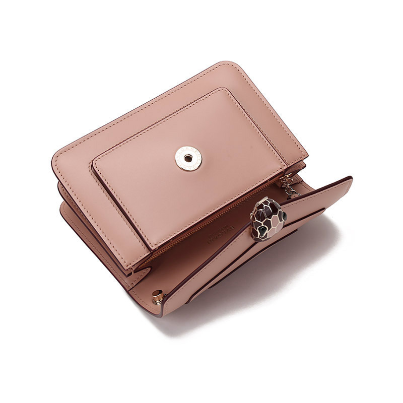 宝格丽bvlgari女士serpentiforever系列牛皮小号蛇头扣单肩斜挎包