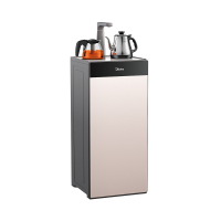 美的(Midea)YR1027S-W立式饮水机家用办公温热型下置式智能童锁茶香茶吧机