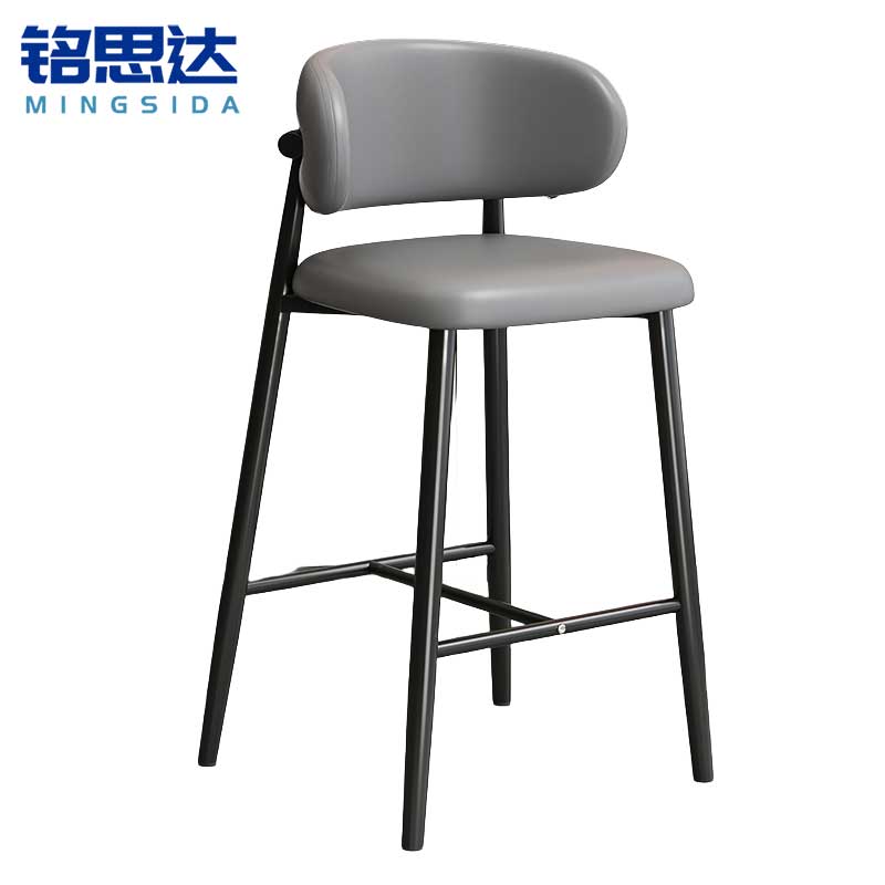 铭思达高脚椅坐高65cm把高清大图