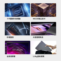 联想Lenovo 扬天V15 2020款 15.6英寸 I5-1035G1 16G 512GB固态 MX330 2G独显 学生轻薄本 手提商务本 笔记本电脑 全高清屏 星空灰