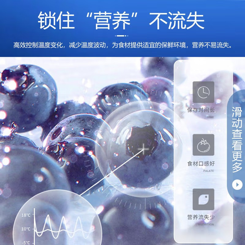 美菱 (MELING)845升商用冷藏冷冻保鲜展示柜 冰柜MDC-2.0LCDOH