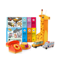 美乐折纸书儿童手工diy材料大全3d立体幼儿园小学生3-6岁剪纸玩具 饰品