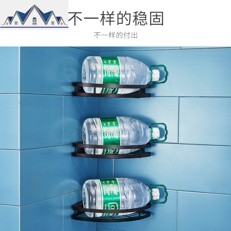 免打孔不锈钢厨房置物架壁挂式调料用品大全油盐酱醋收纳挂架家用 三维工匠高清大图