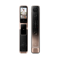 TCL 智能锁 指纹锁C10R Pro家用防盗门密码锁一握开智能门锁电子门锁3D人脸分布式猫眼锁十大开锁方式