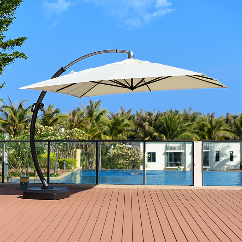 紫叶露台遮阳伞户外伞户外太阳伞庭院伞罗马伞室外伞花园别墅吊伞高清大图