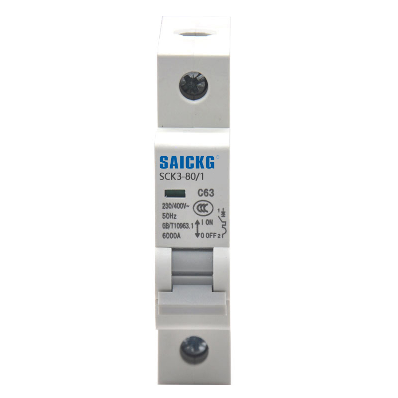 赛驰科技(SAICKG) SCK3-80/1 1P C63 低压空气开关 (单位台) 灰白高清大图
