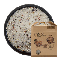 锦谷园 全胚芽藜麦饭2500g 秋田小町大米白藜麦米红藜麦米黑藜麦米混合杂粮米5斤
