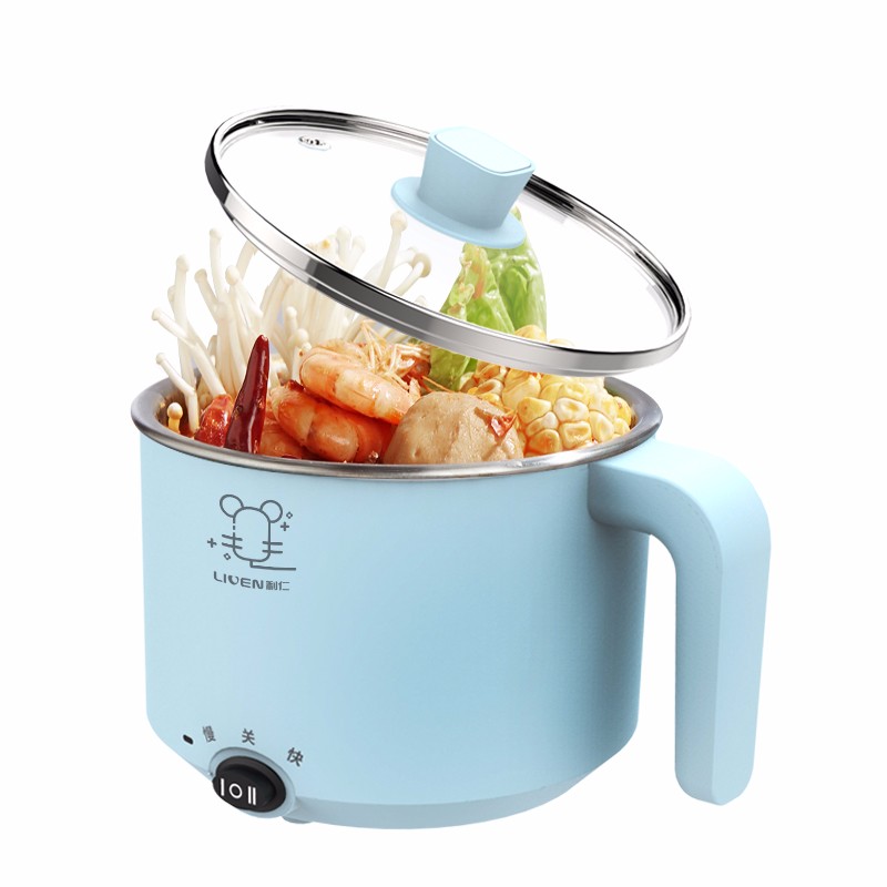 利仁电煮锅1L小电锅 LPHG-5（蓝色）高清大图