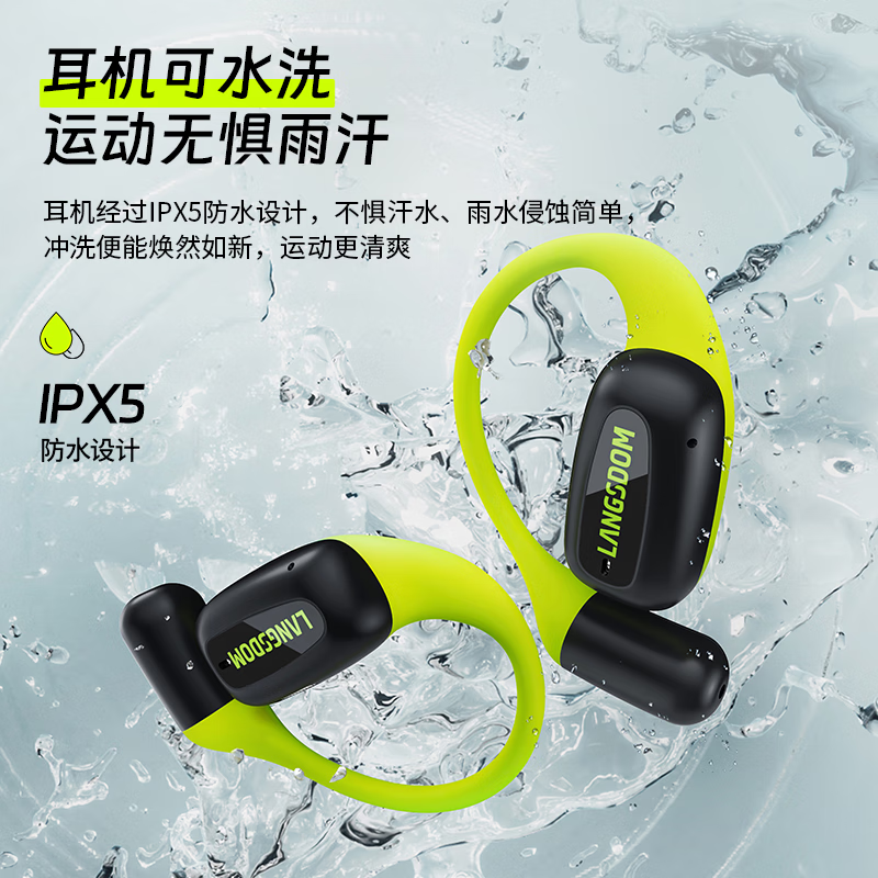 兰士顿可水洗不入耳运动耳机AirFit(TS15)高清大图