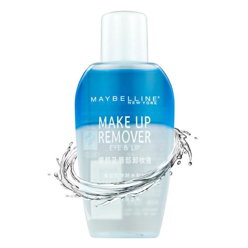 美宝莲眼部及唇部卸妆液70ml40ml美宝莲眼唇卸妆水卸妆油 40mlx1瓶报