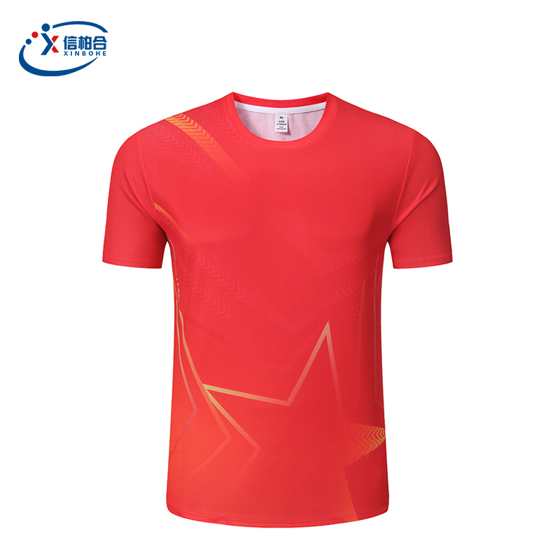 信柏合羽毛球服XH54/套高清大图