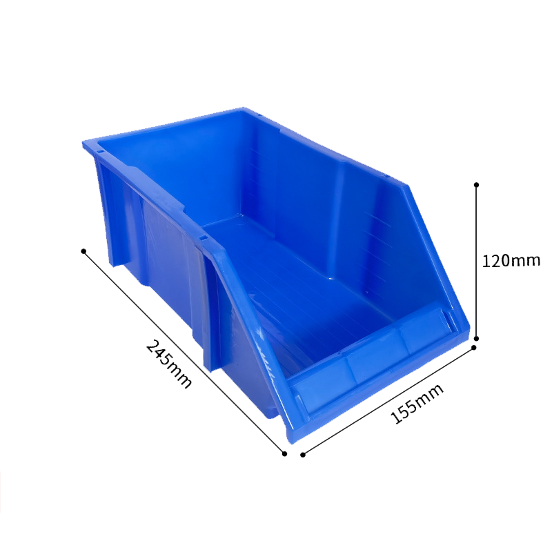 宁储 零件盒 斜口物料盒 245*155*120mm 个高清大图