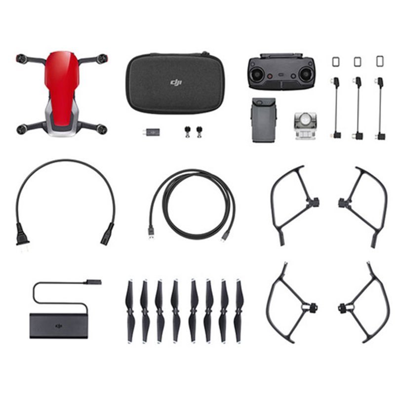 DJI 大疆创新 御 Mavic Air 便携可折叠4K无人机 全能套装(烈焰红)