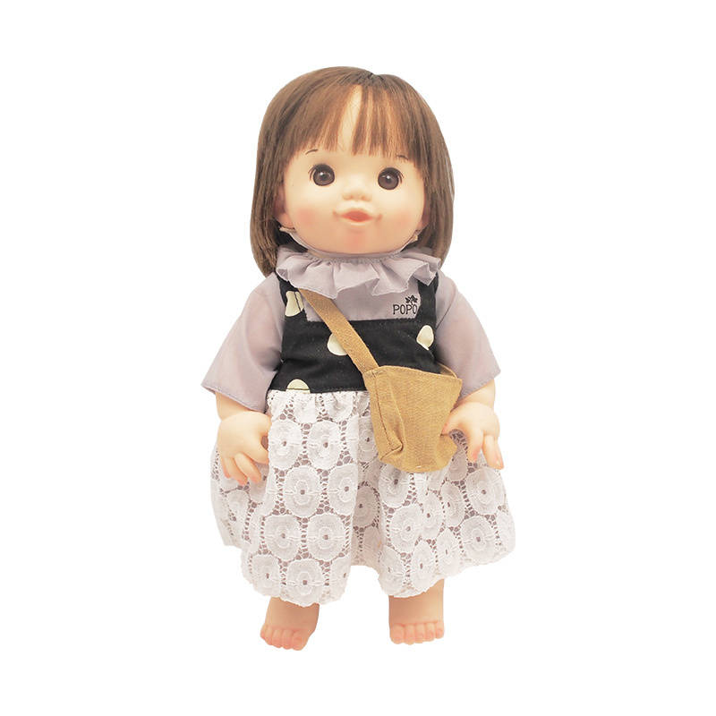 people碧宝儿童柔软款娃娃儿童早教益智启蒙玩具棉花糖popo娃娃