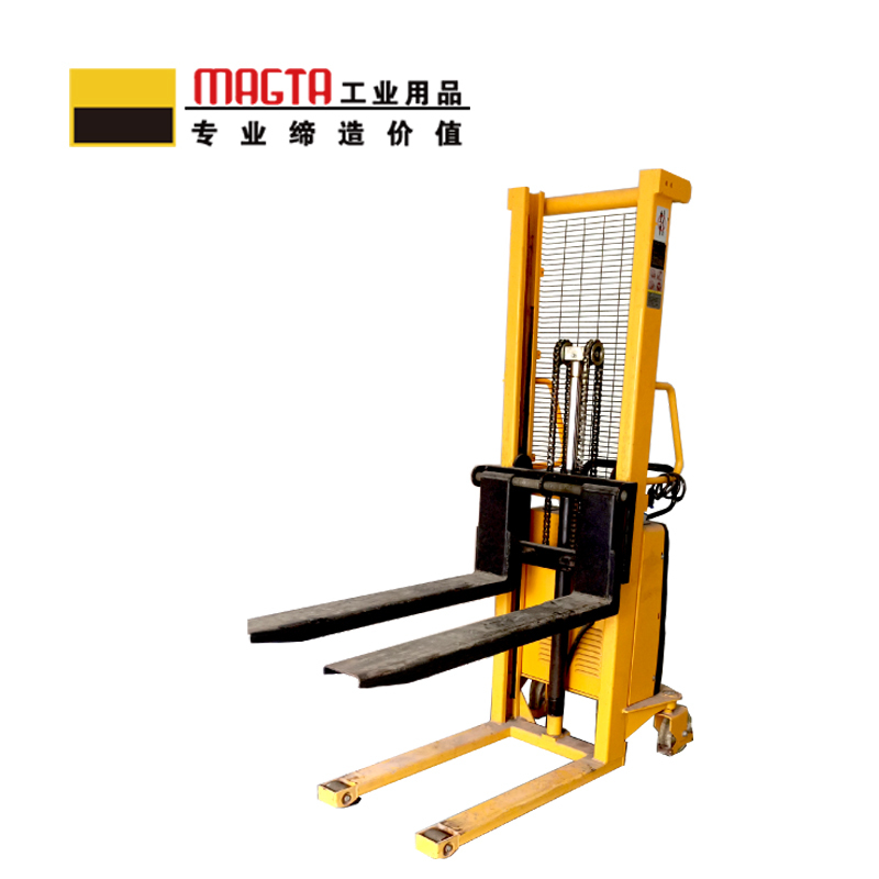玛吉塔工(MRO MAGTA)半电动堆高车 半电动叉车 半电动堆垛车 托盘堆垛车35056 1000kg 2500mm高清大图