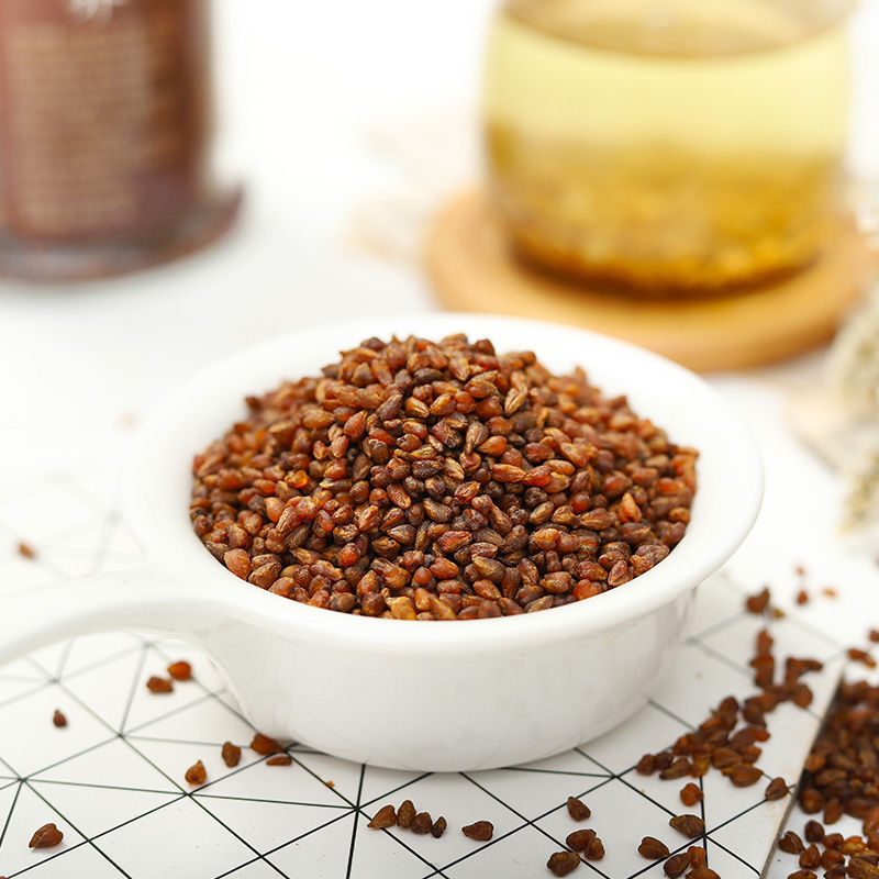 湛航 苦荞茶大凉山黑苦荞麦茶大麦正宗苦芥茶麦香型官方旗舰店正品