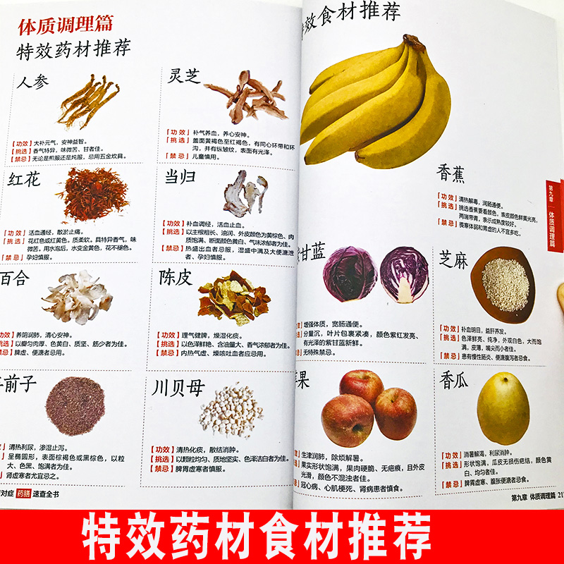 [正版]本草纲目对症药膳速查全书小中药大疗效易取材好操作对症吃病痛除防治皆宜家常病食疗养生方中药滋补对症养生药膳宝典医高清大图