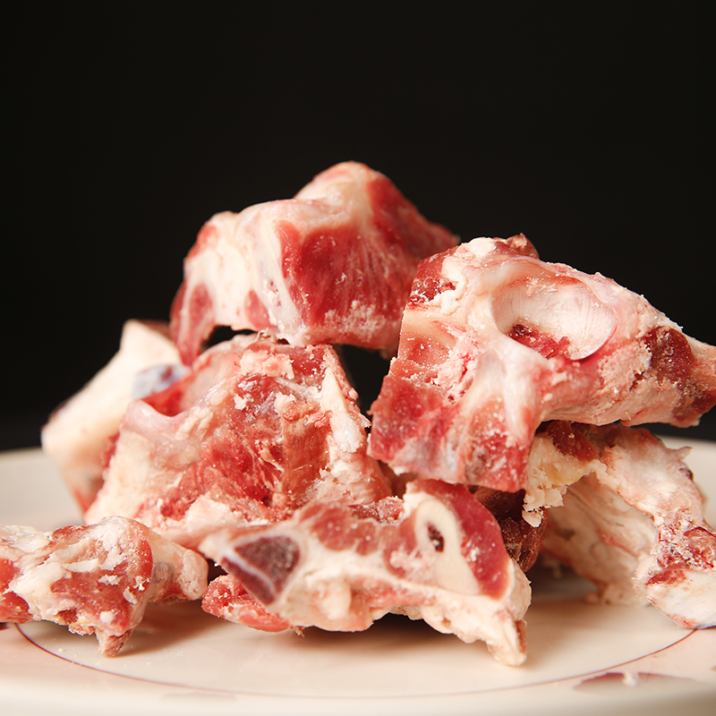 阿勒穆斯 内蒙古生鲜煲汤羊肉块1500g 带骨羊肉 煲汤食材 羊胸骨漏斗骨切块 带骨羊肉块 内蒙古本地羊肉
