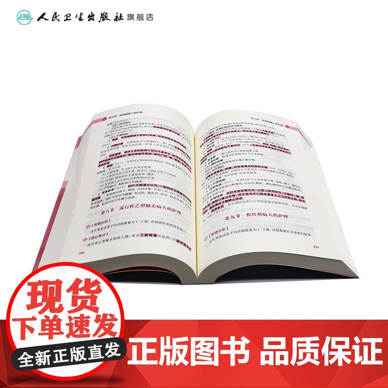 领你过2025考前狂背100天全国护士执业资格考试护师资格证同步练习题集护考历年真题库资料随身记人卫版2025护考轻高清大图