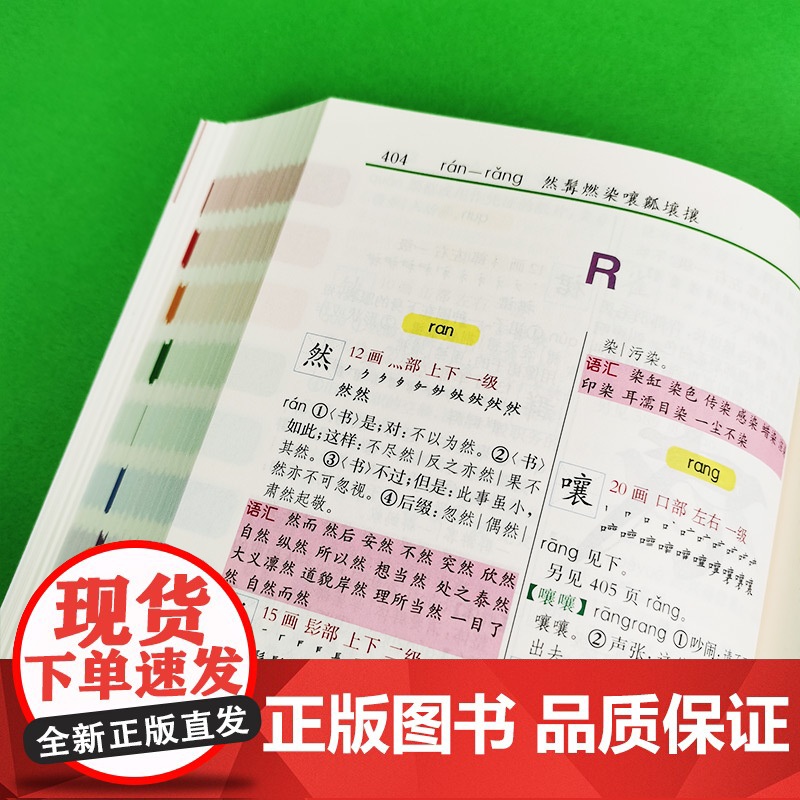小学生多功能现代汉语大词典 2024 小学生多功能现代汉语词典 超大开本 大字印刷 彩色插图 通用版词典高清大图