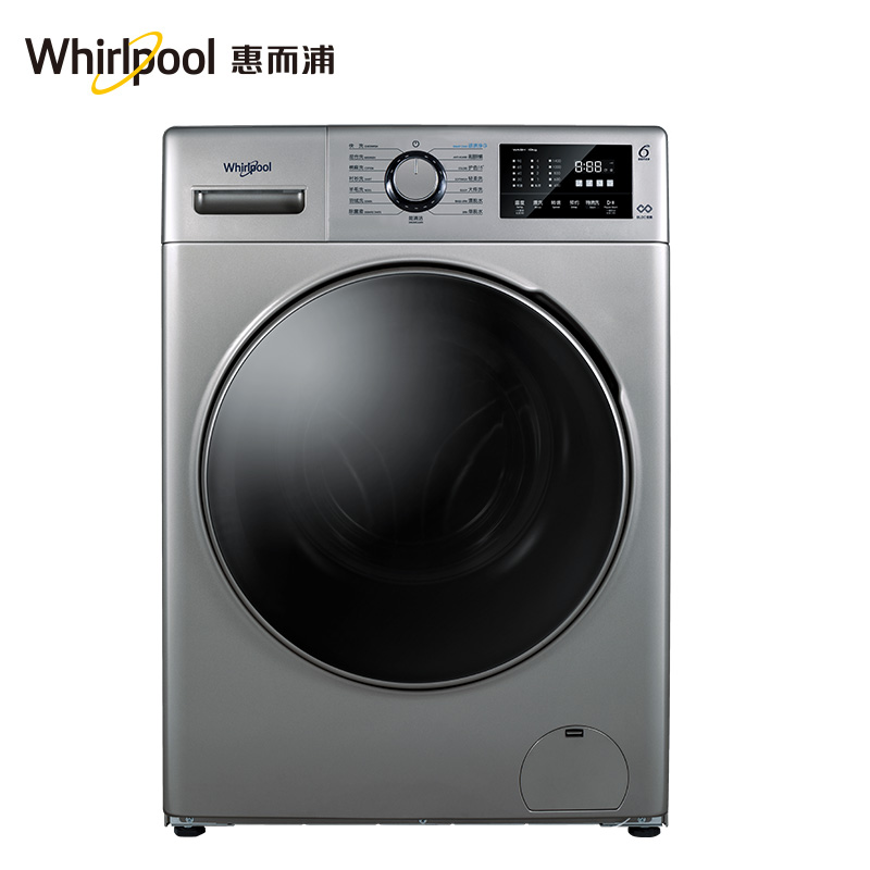 惠而浦(Whirlpool) EWFC406220RS 10公斤全自动变频滚筒家用洗衣机大容量节能(星空银)