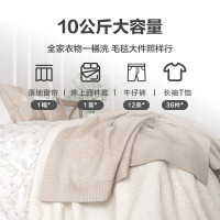 松下(Panasonic)全自动波轮洗衣机10KG泡沫净预约洗轻柔呵护洗 桶洗净线絮过滤干净加倍XQB100-H163W
