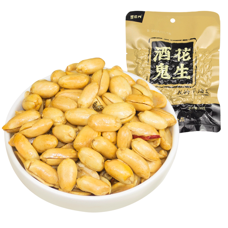 百世兴酒鬼花生98g 酥油香脆花生米下酒菜零食小吃 参数