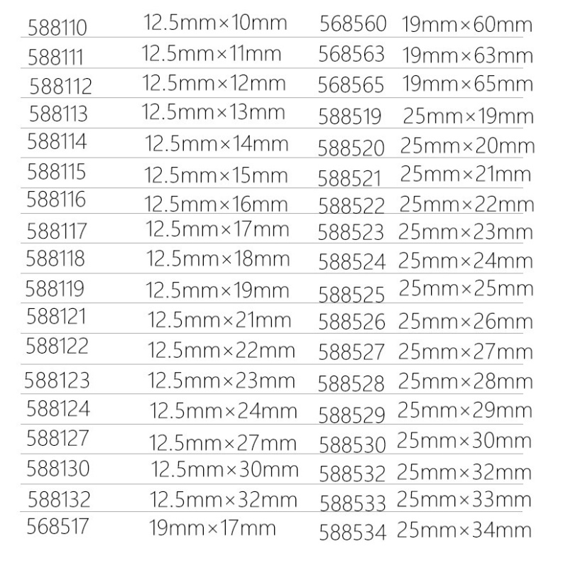长城精工 气动套头风炮套筒头3/4系列六角重型风动套筒 36mm 568536