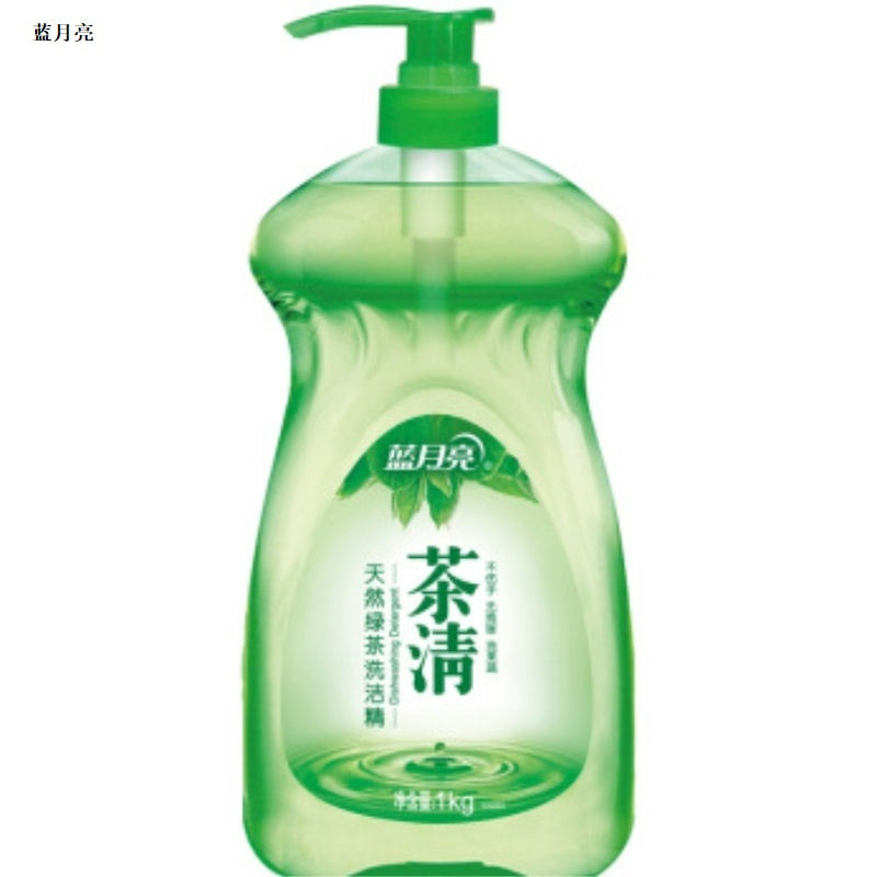 蓝月亮茶清天然绿茶洗洁精1kg 6902022134845 12瓶