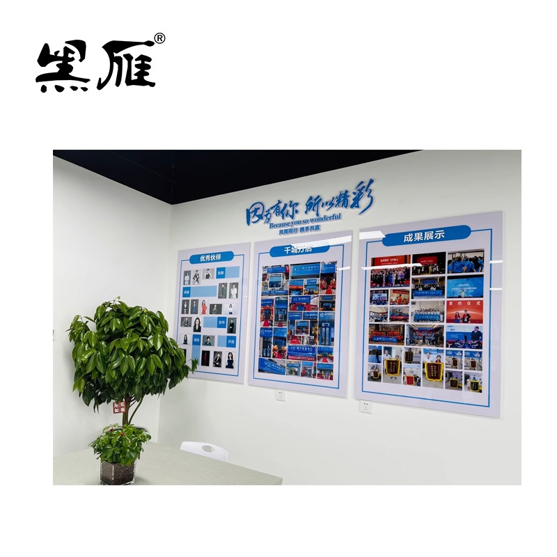 黑雁 展板(包含亚克力盒) 1m*1m 平方米高清大图