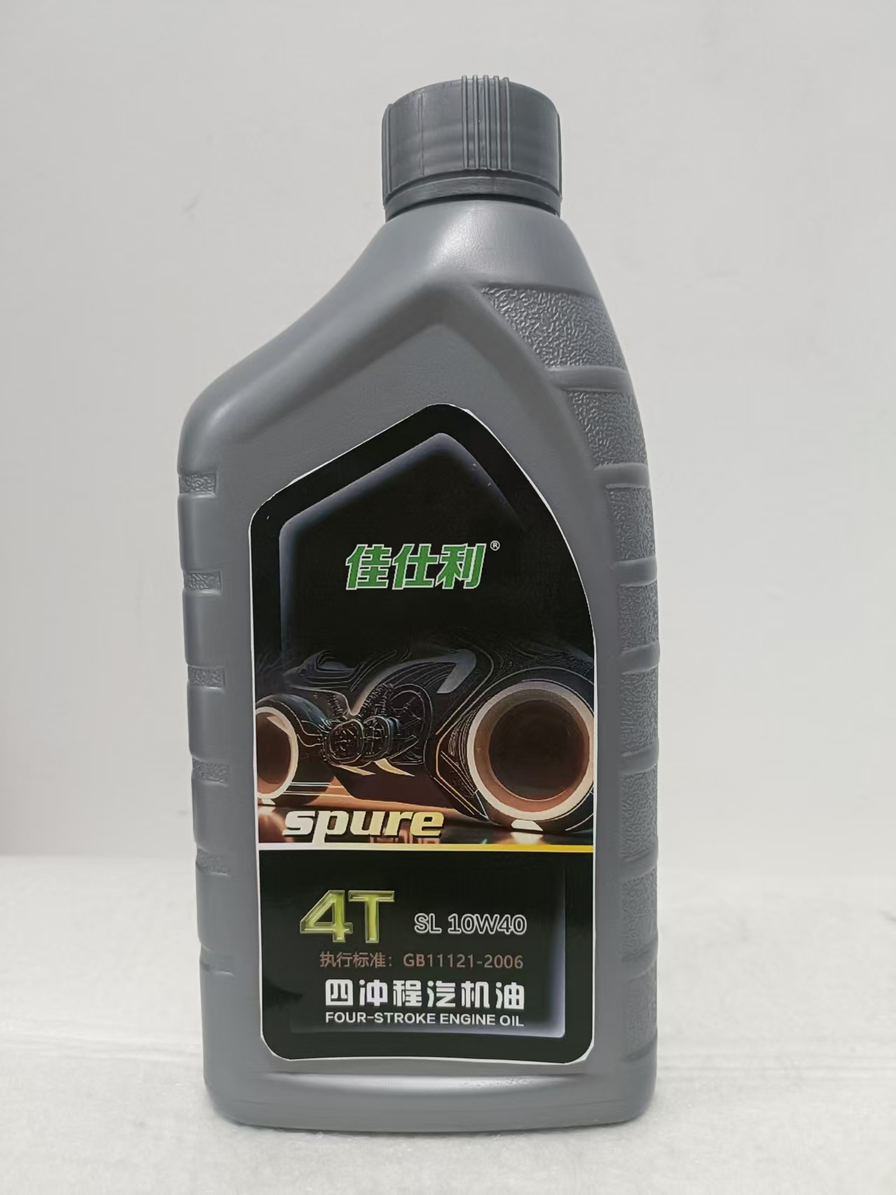 佳仕利 汽机油 四冲程4T SL10W40 1L/桶