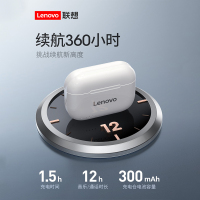 联想(Lenov）LP1S入耳式降噪运动跑步游戏单双耳真无线蓝牙耳机迷你隐形华为小米2021新款安卓苹果通用超长待机续航