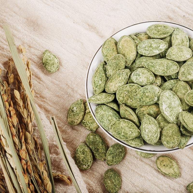 翁财记 绿茶瓜子700g