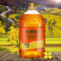 长寿花 压榨特香菜籽油 5L 食用油 营养均衡 品质好油