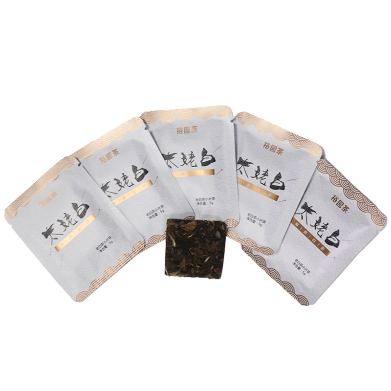 裕园茶业 茶叶 福鼎白茶 贡眉 小片茶 礼盒装 105g 可批量定制