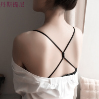 防滑扣无痕细带一字领夏季文胸百搭美背性感透明内衣肩带配件