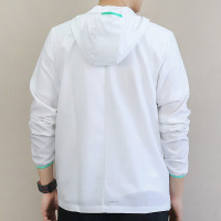 adidas阿迪达斯男装2018秋季新款运动防风夹克皮肤衣透气防晒服连帽外套