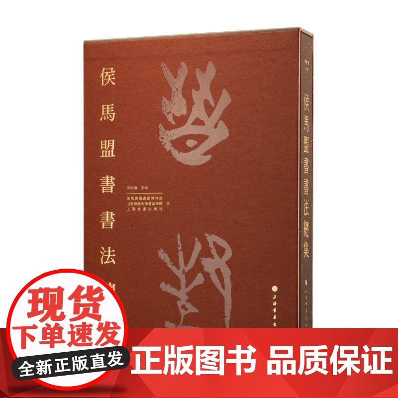 侯马盟书书法总集 李朝旗主编上海书画出版社高清大图