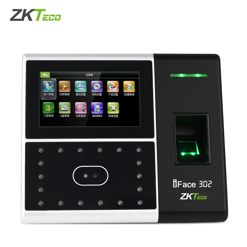 Zkteco考勤机iface302 Zkteco熵基科技股份有限公司iface302人脸识别考勤机指纹面部一体打卡机门禁系统 价格图片品牌报价 苏宁易购zkteco旗舰店