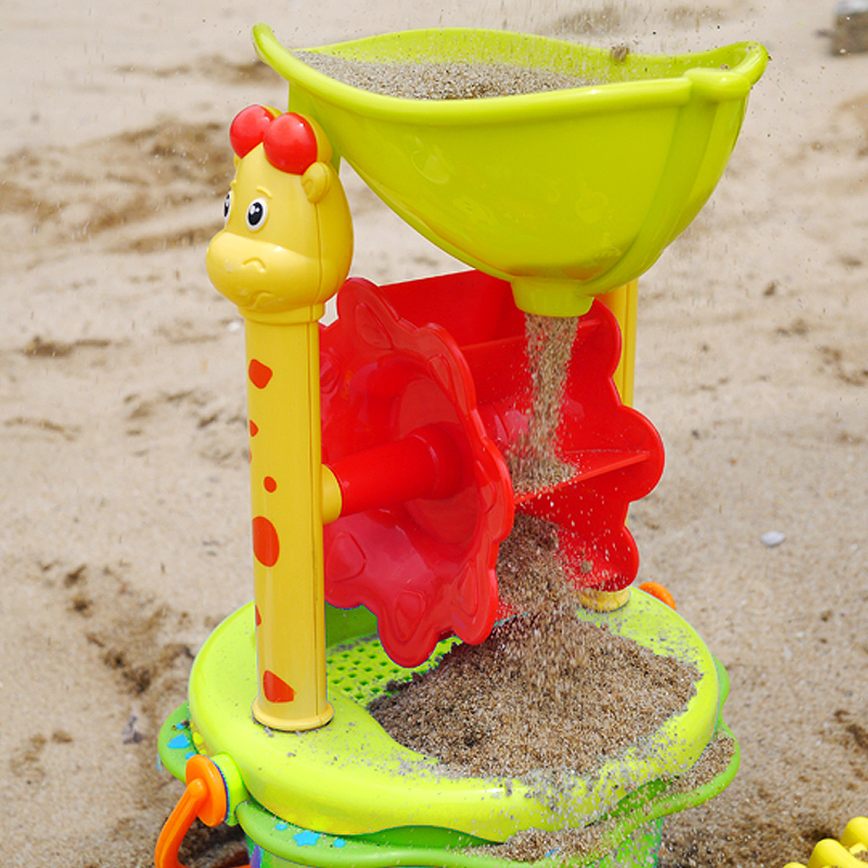 大号儿童沙滩玩具套装玩沙子男孩宝宝小孩海边挖沙子铲子和桶工具加大