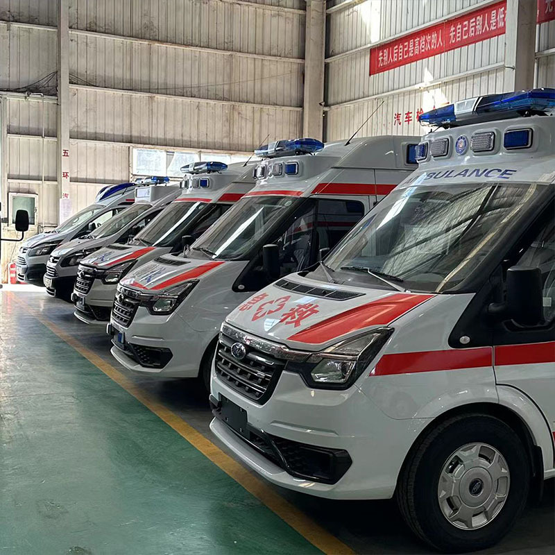 农达威120救护车重症病人急救转运车监护型救援车急救车