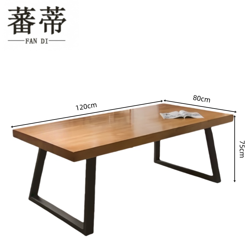 蕃蒂办公桌1.2*0.8*0.75m张高清大图