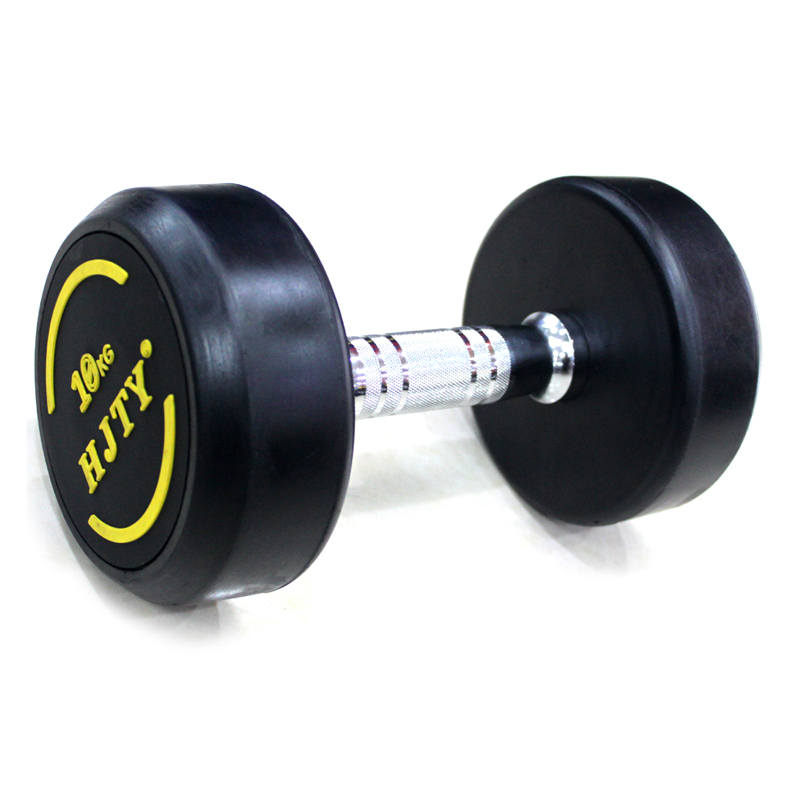 会军 高档橡胶哑铃17.5KG HJ-A056-17.5KG/支高清大图