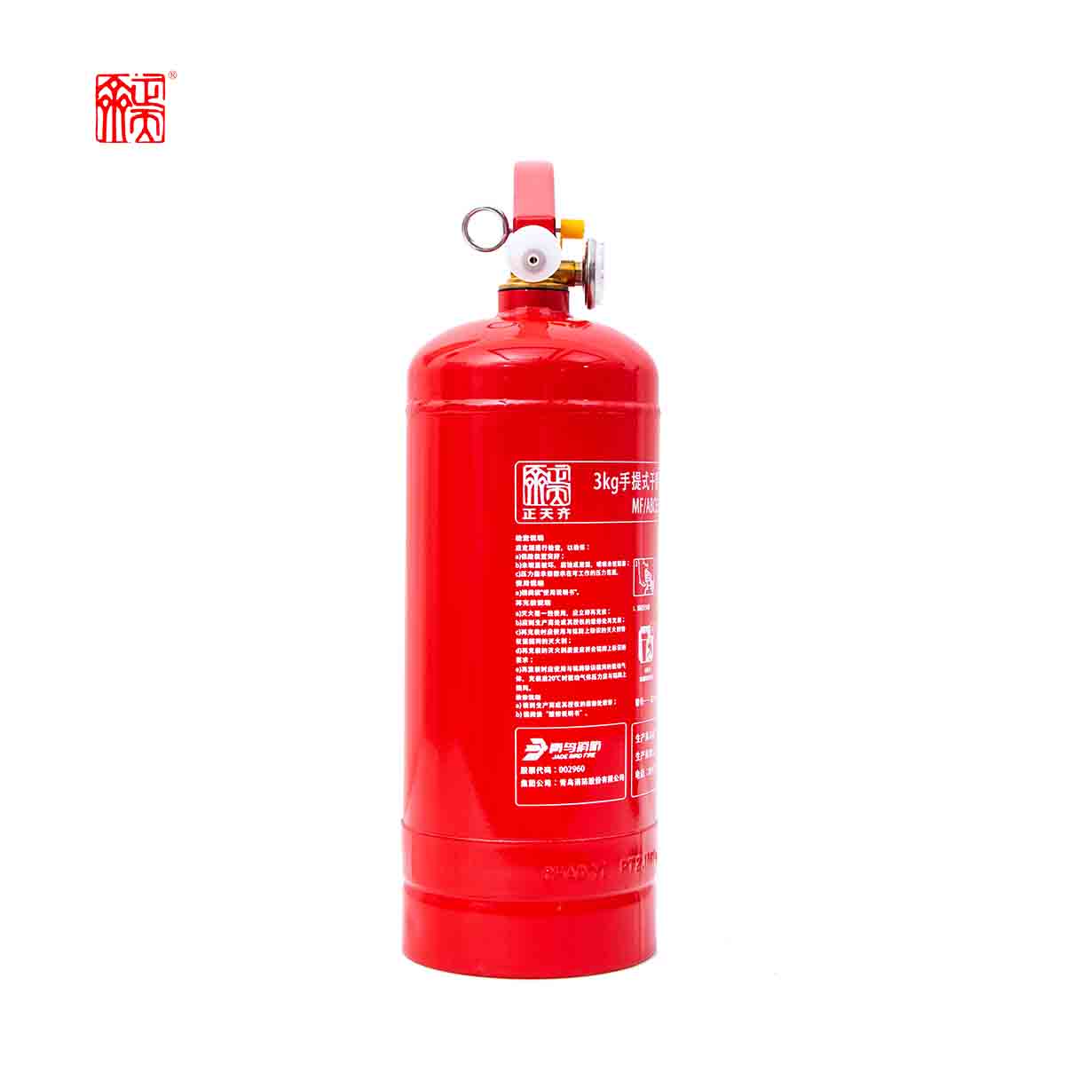 正天齐 手提式干粉灭火器MF/ABCE3高清大图