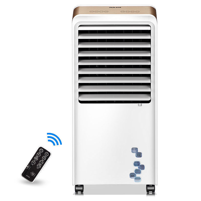 奥克斯空调扇冷暖两用冷风机家用冷气扇制冷器水冷小型加水冷风扇 金色高清大图